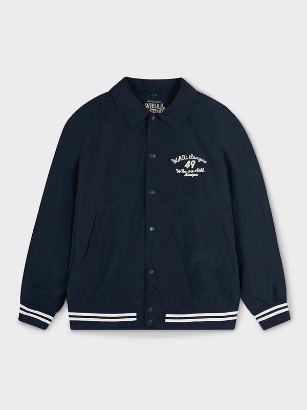 WHOAU Áo khoác Hood Varsity Coach Jacket_WHJJG2221U