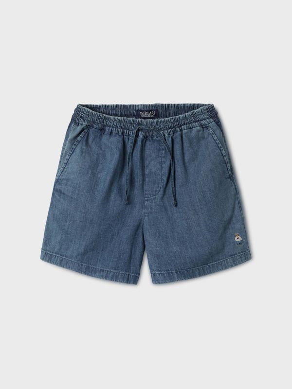 Steve Denim Set-up Shorts (F)_WHTJF2555F