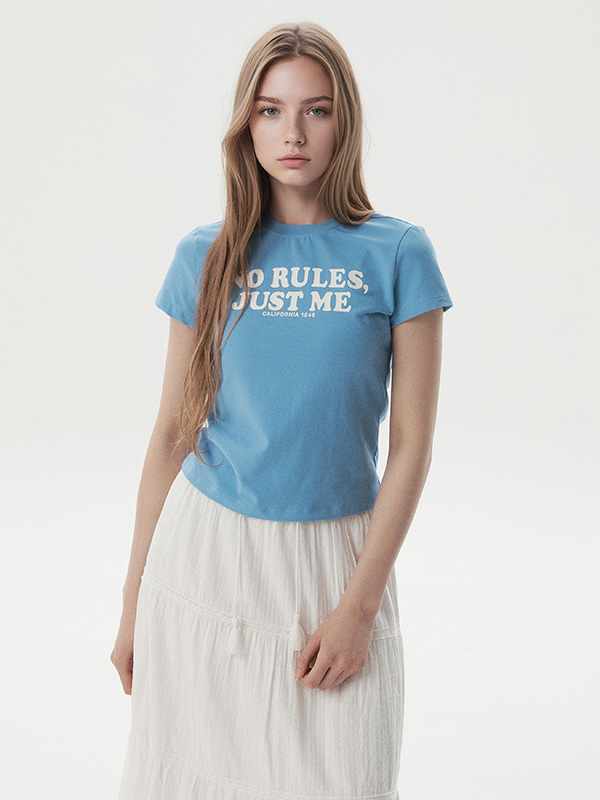 Slogan Baby T-shirt(F)