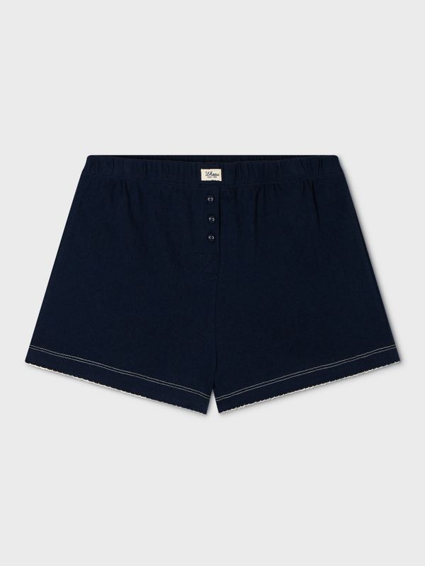 WHOAU Quần ngắn nữ Eyelet Shorts (Set-Up)_WHTMG2531F