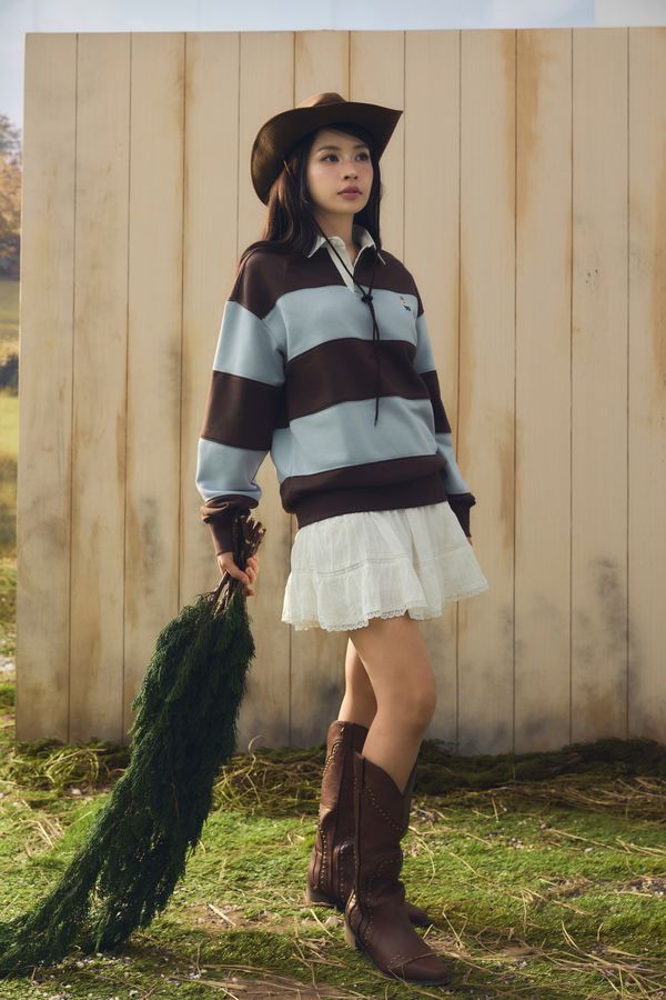 WHOAU Áo nỉ Steve Rugby Sweatshirt_WHMAGB924U