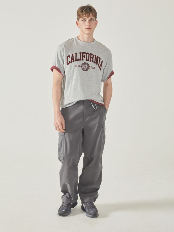 California Letter Short Sleeve T-shirt_WHRAF2321U