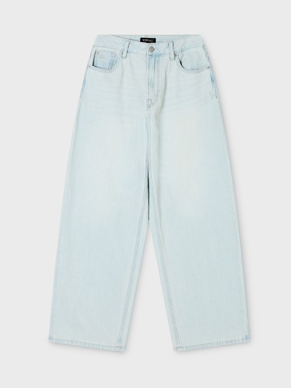 WHOAU Quần nữ Lightweight Wide Denim(F)