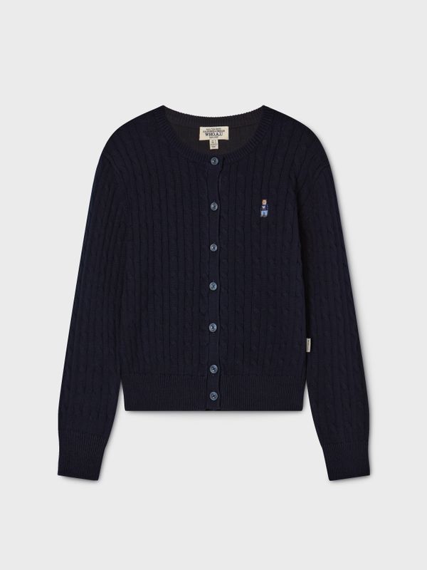 WHOAU Áo len nữ Steve Cable Cardigan_WHCKG2211F
