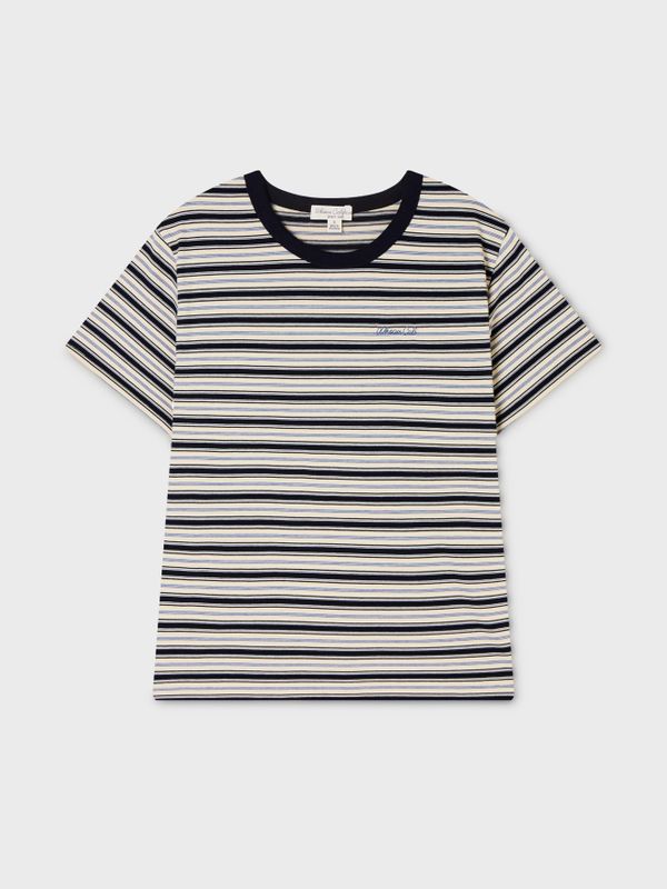 WHOAU Áo thun nữ Multi Stripe T-shirt(F)_WHRSG2671F