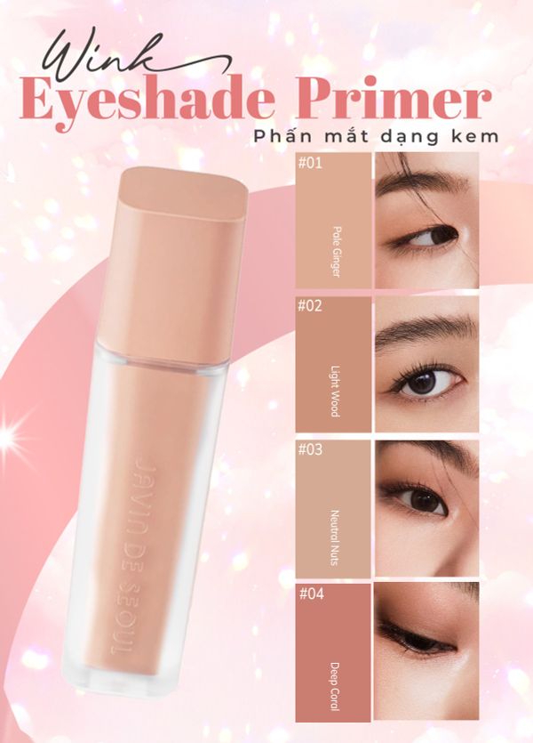 Phấn Mắt Dạng Kem Javin De Seoul Wink Eye Shade Primer Màu Trung Tính 5.5g
