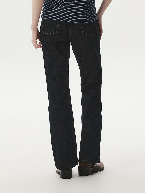 WHOAU Quần jean nữ Slim Bootscut Denim(F)_WHTJG2423F