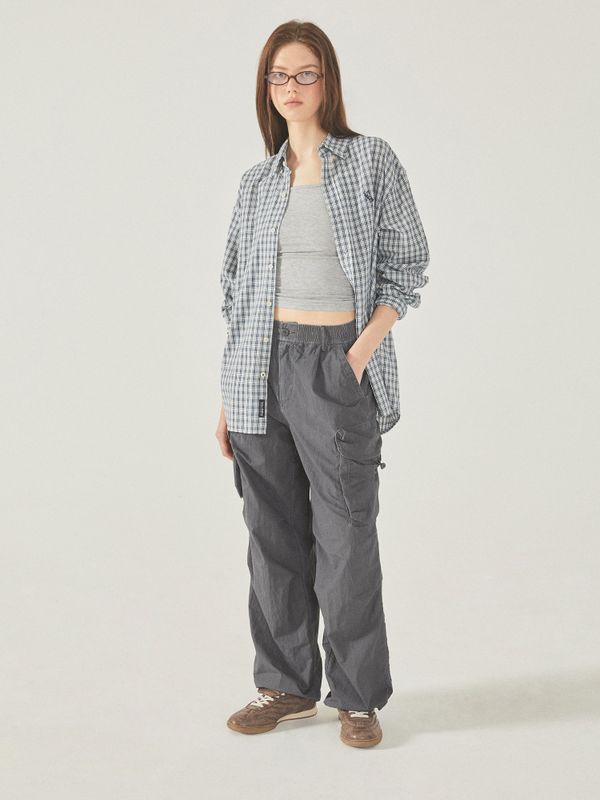 Loose-fit Check Shirts (U)_WHYCF3733U