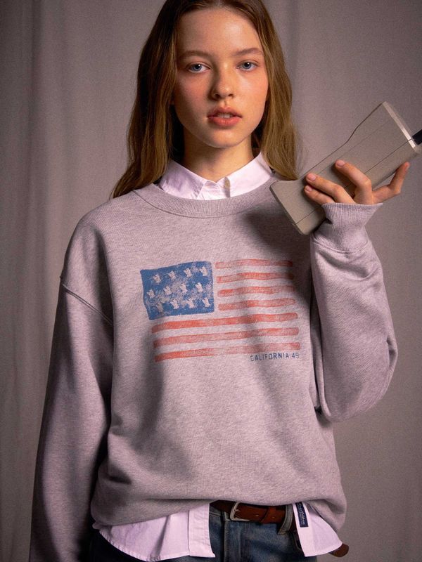American Flag Sweatshirt