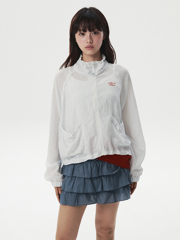 WHOAU Áo khoác nữ Lightweight Windbreaker(F)_WHJJG2521F