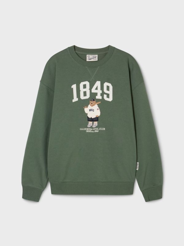 WHOAU Áo nỉ Steve Patch Sweatshirt_WHMWG2222U