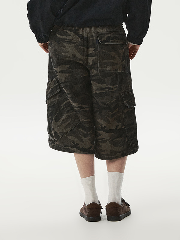 Camouflage Bermuda Pants(F)