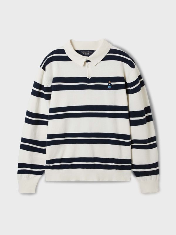 Color Stripe Sweater(U)_WHKAF2356U