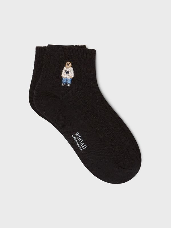 WHOAU Set vớ [3PACK]Steve Ankle Socks_WHAYG1112A