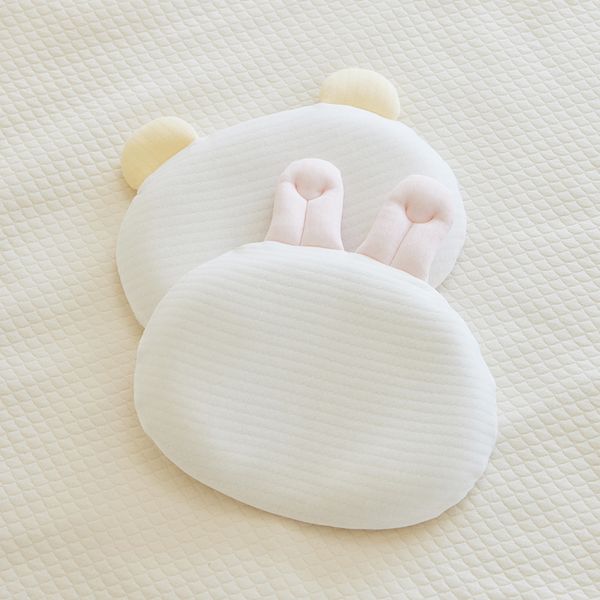Vỏ gối sơ sinh Thỏ & Gấu chống bẹp đầu cho trẻ dưới 18 tháng - Rein Luft Pillow character cover