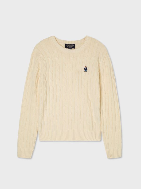 Steve Cable R-neck Pull over_WHKAF4901F