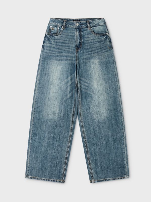 WHOAU Quần nữ Lightweight Wide Denim(F)