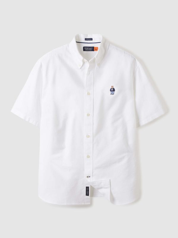 【WHO.A.U】Steve Oxford Short Sleeve Shirts WHO.A.U - Steve Oxford Short Sleeve Shirts_WHYWE2511U-01