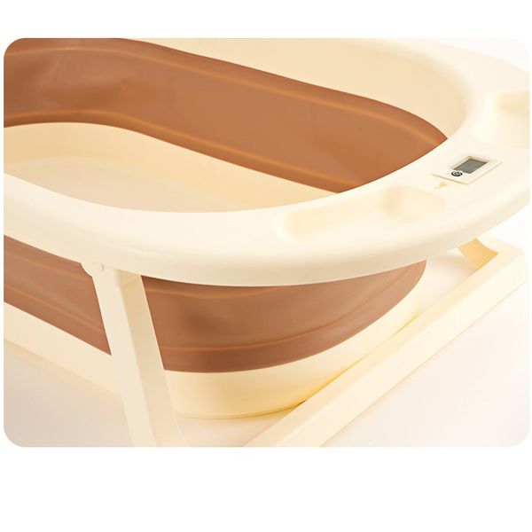 Chậu tắm cảm biến nhiệt, dễ gấp gọn, giúp mẹ tắm bé La vikit dành cho trẻ từ 0-4 tuổi