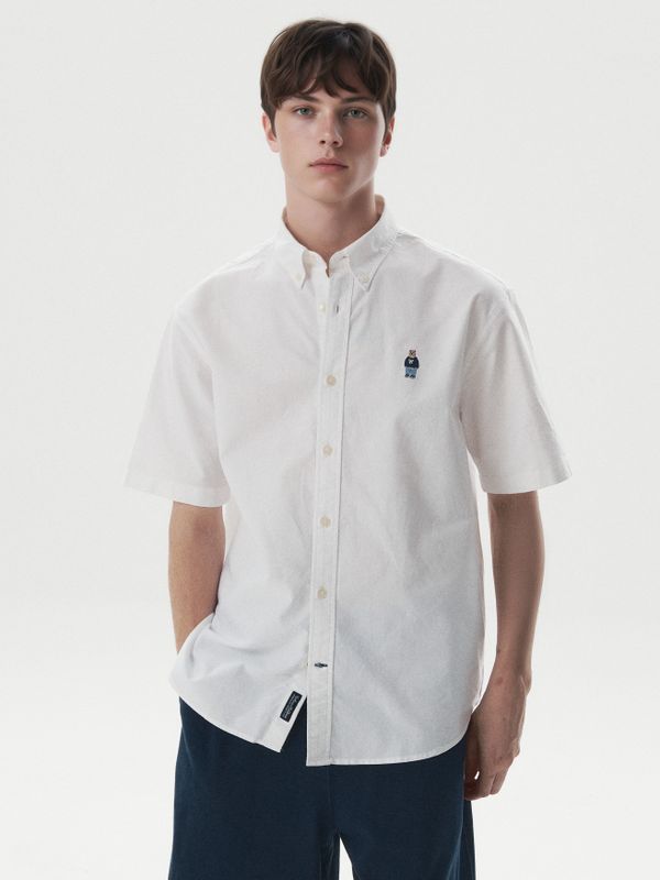 WHOAU Áo sơ mi UNISEX Steve Oxford Short Sleeve Shirts_WHYWG2511U