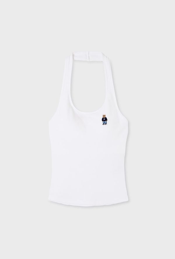 WHOAU Áo thun cổ yếm nữ Steve Halterneck Bra Sleeveless(F)_WHRNGB754F