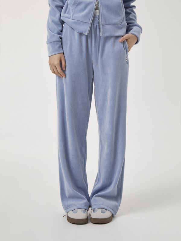 Steve Velour Wide Pants[B]_WHTMF4V51F