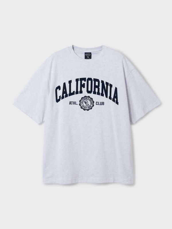 California Letter Short Sleeve T-shirt_WHRAF2321U