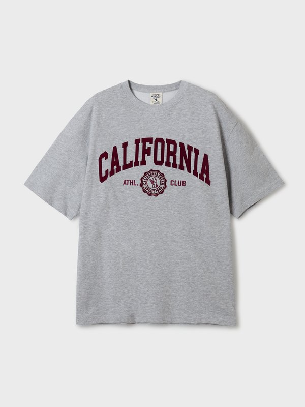 California Letter Short Sleeve T-shirt_WHRAF2321U
