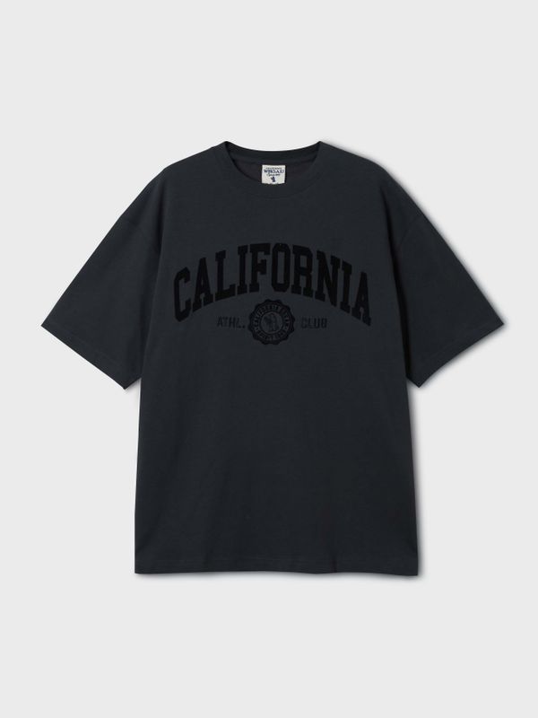 California Letter Short Sleeve T-shirt_WHRAF2321U