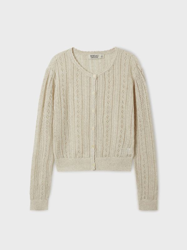 Croche Long Sleeve Cardigan_WHCKF3533F