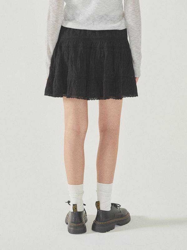 Short Tiered Skirt_WHWHF2535F