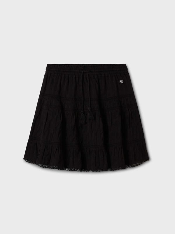 Short Tiered Skirt_WHWHF2535F