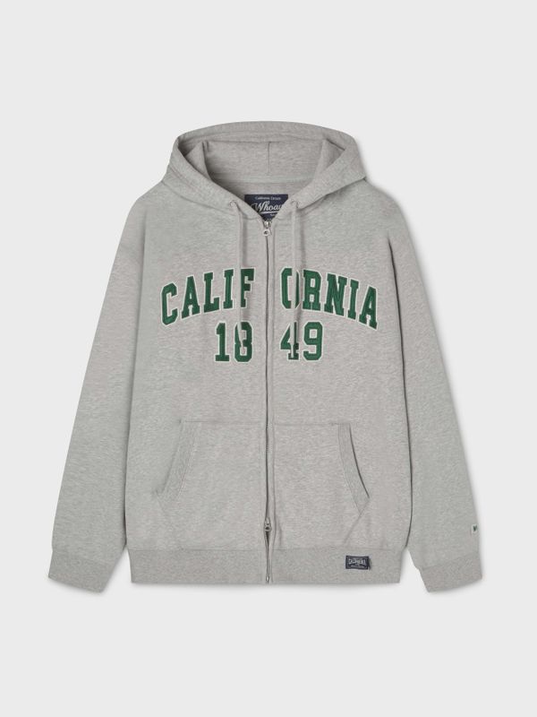 Signature Patch Hood Zip-up(Brushed)_WHMZF4911U