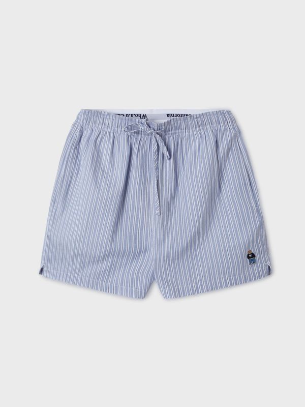 Steve Striped Cotton Shorts(Set-up)