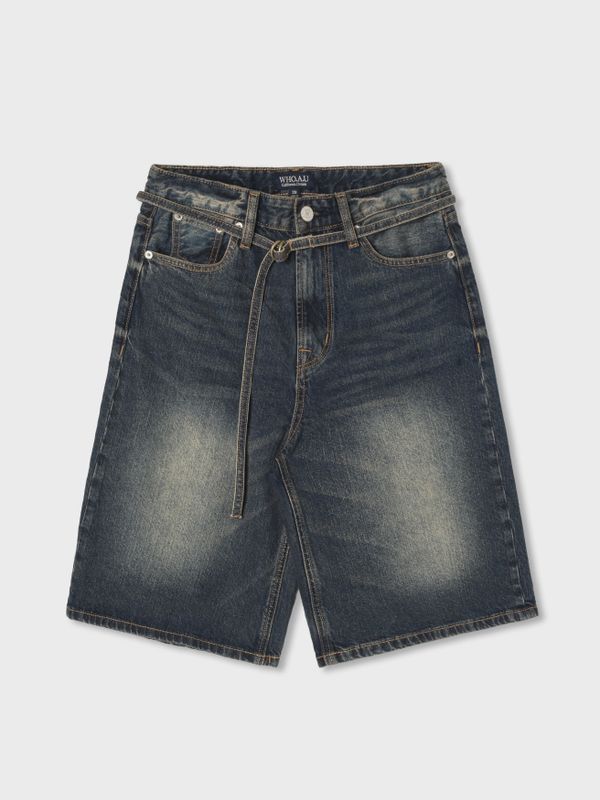 Bermuda Denim Shorts(F)