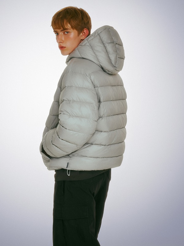 Light Hooded Reversible Jacket