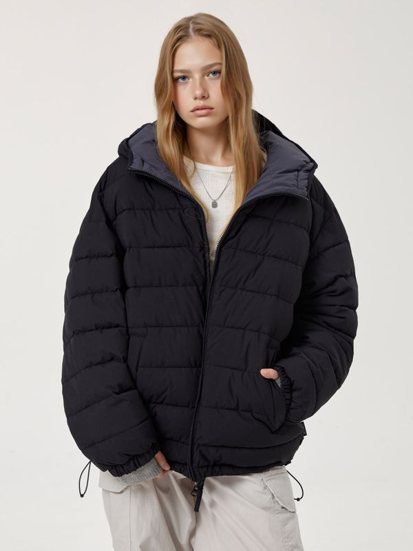 Light Hooded Reversible Jacket