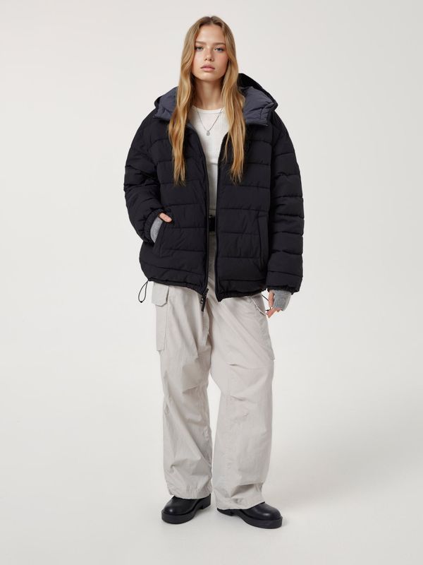 Light Hooded Reversible Jacket