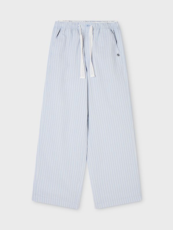 WHOAU Quần dài Seersucker Stripe Pants_WHTAG2431F