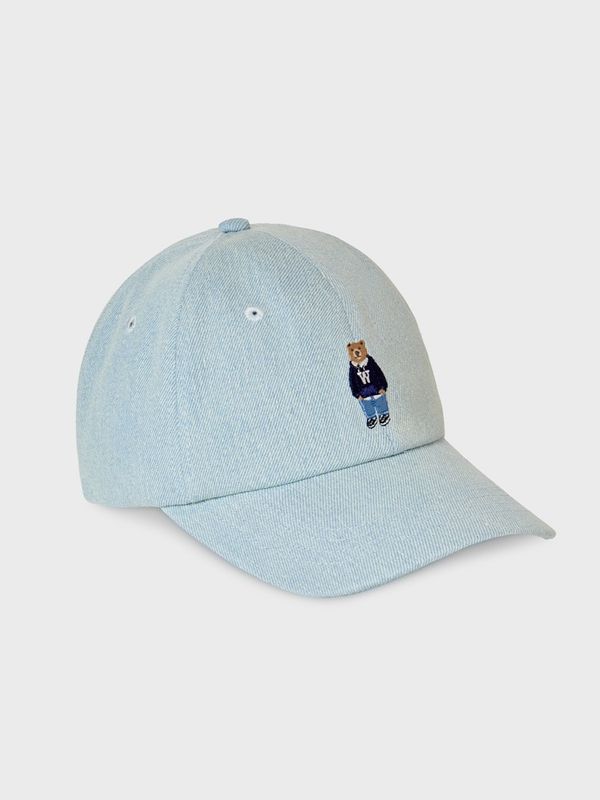 WHOAU Mũ lưỡi trai Steve Denim Ball Cap_WHACG2221A
