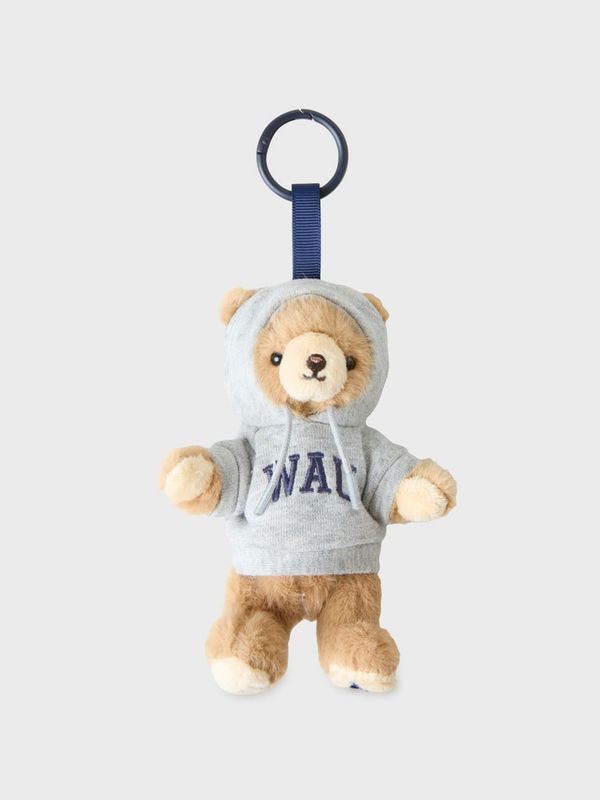 WHOAU Móc khóa Fluffy Bear Hoodie Charm_WHAWGB911A