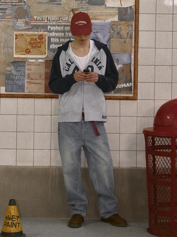 Wide Denim Pants (M)_1