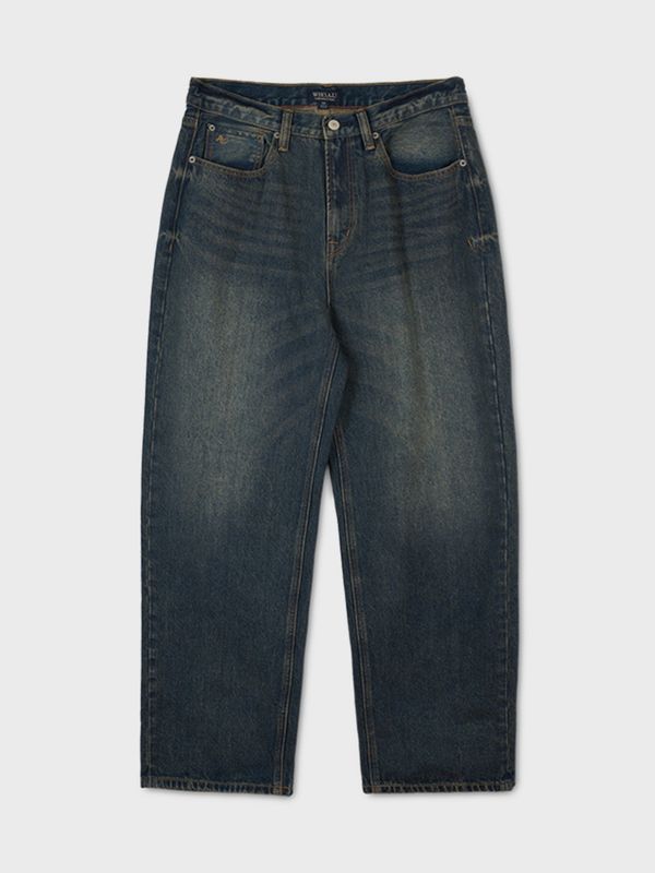 Wide Denim Pants (M)_1