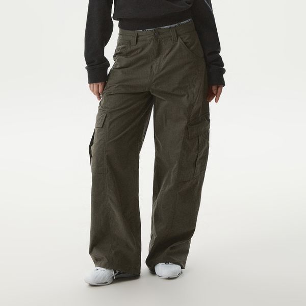 Cotton Nylon Cargo Pants(U)_1