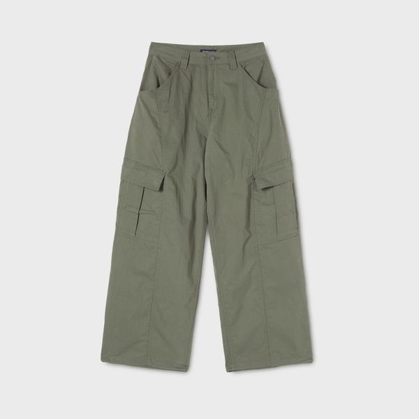 Cotton Nylon Cargo Pants(U)_1
