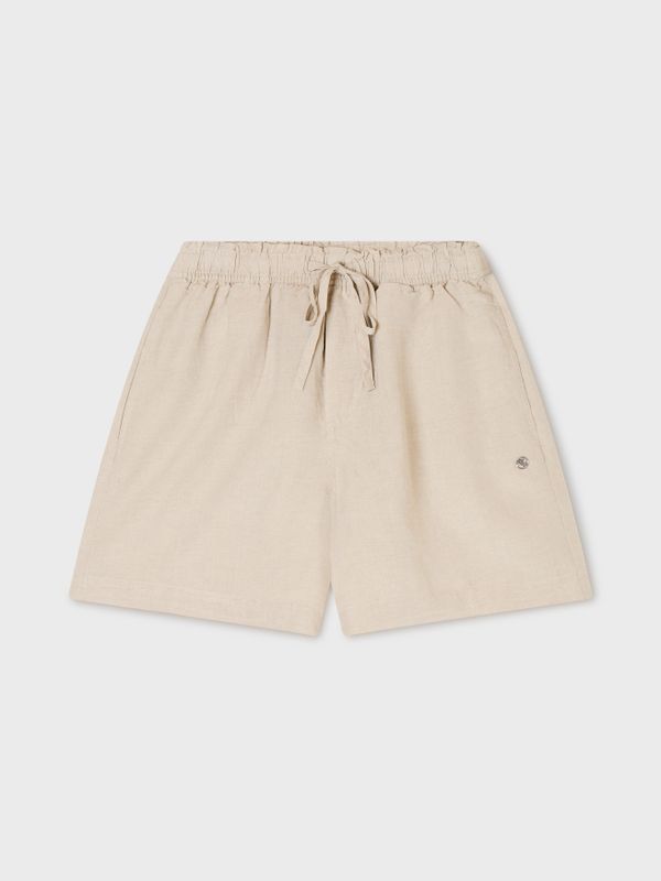 WHOAU Quần nữ Linen Shorts (F)_WHTHG2533F