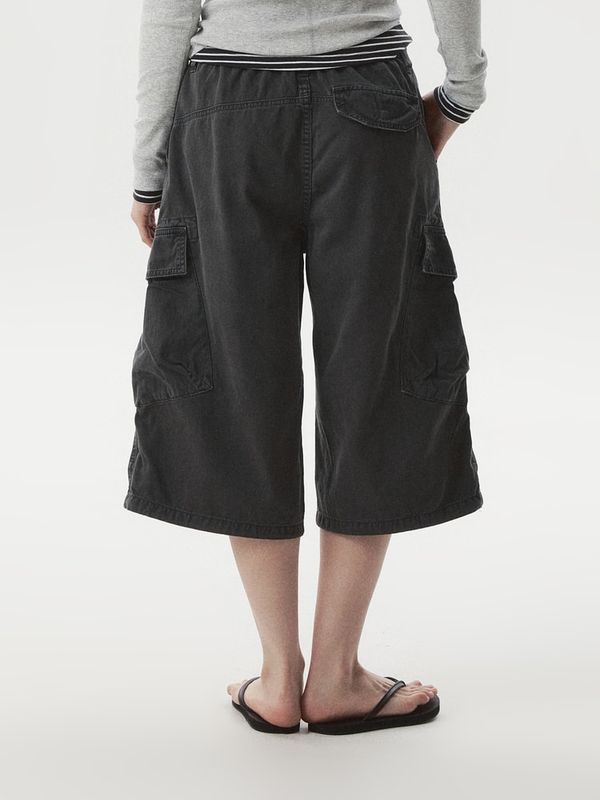 WHOAU Quần nữ Bermuda Cargo Pants(F)_WHTHGB741F
