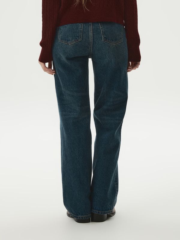 WHOAU Quần dài nữ Semi Wide Denim(F)_WHTJG4912B