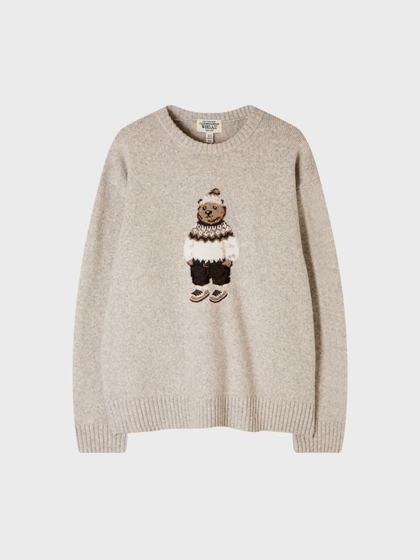 WHOAU Áo len Steve Jacquard Pullover(U)_WHKAGBT26U