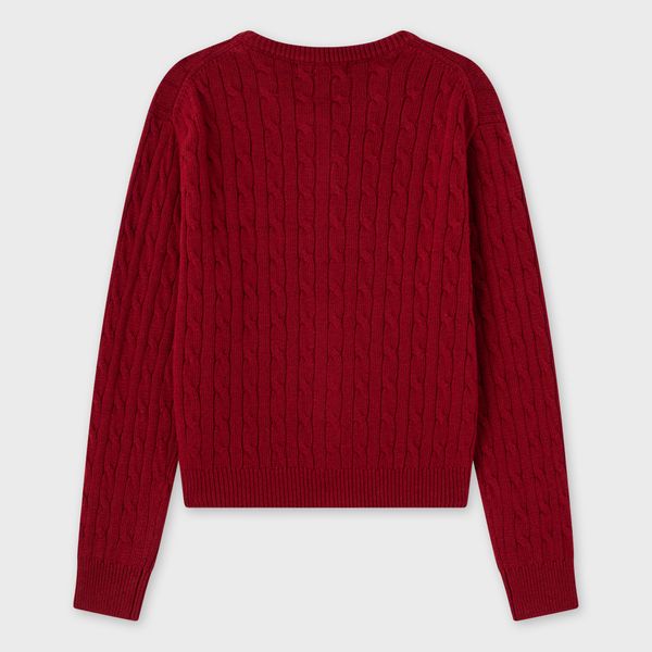 WHOAU Áo len Steve Cable Cardigan_WHCKGB911F